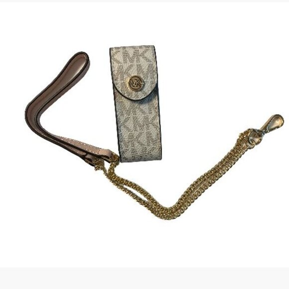 Michael Kors Other - Michael Kors Metalic Logo Jet Set Travel Lipstick Holder